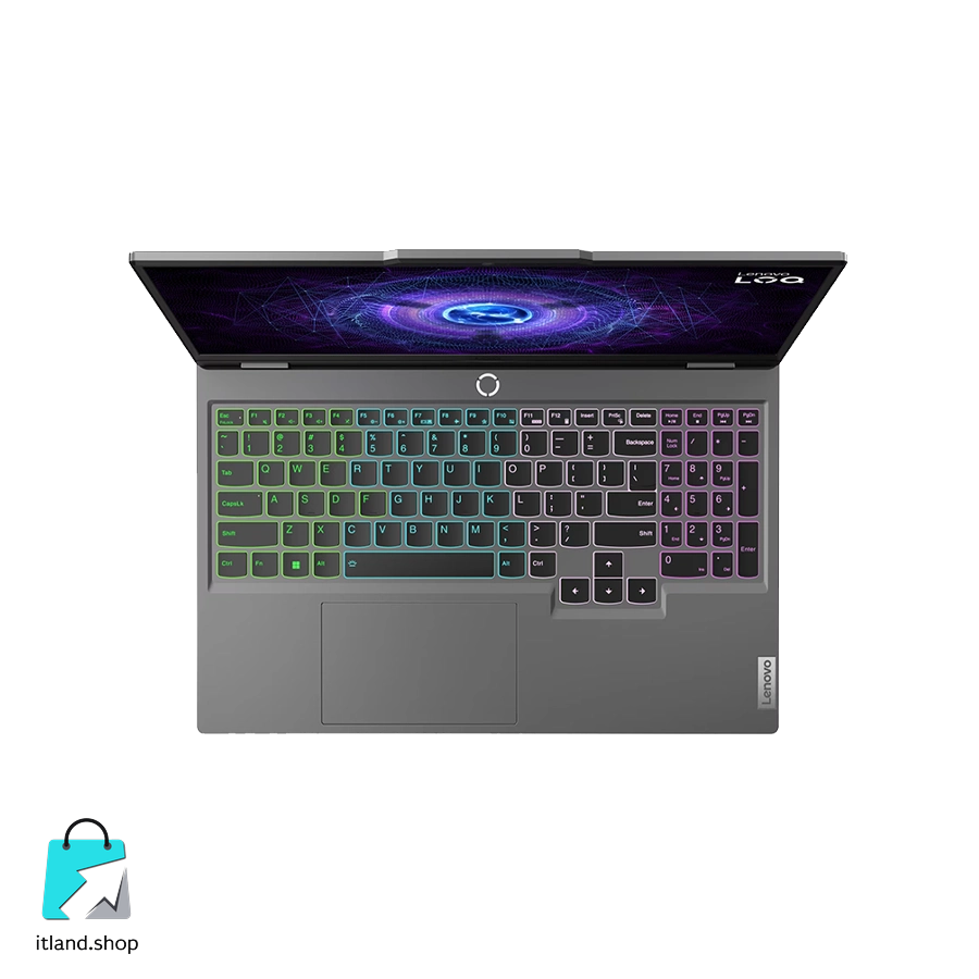 لپ تاپ گیمینگ لنوو LOQ ESSENTIAL i5 12450HX-16GB-1TB SSD-4GB RTX 2050-FHD IPS 144Hz-WHITE KB (2024) — تصویر ۳