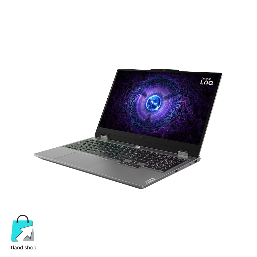 لپ تاپ گیمینگ لنوو LOQ ESSENTIAL i5 12450HX-16GB-1TB SSD-4GB RTX 2050-FHD IPS 144Hz-WHITE KB (2024) — تصویر ۶