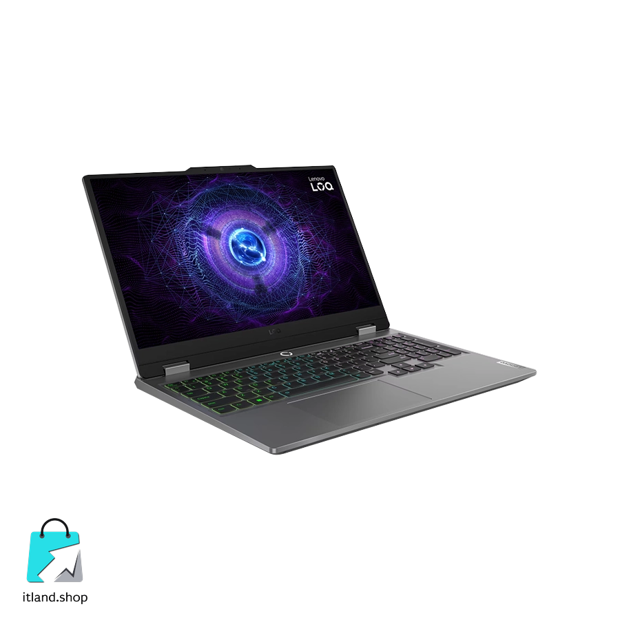 لپ تاپ گیمینگ لنوو LOQ ESSENTIAL i5 12450HX-16GB-1TB SSD-4GB RTX 2050-FHD IPS 144Hz-WHITE KB (2024) — تصویر ۵