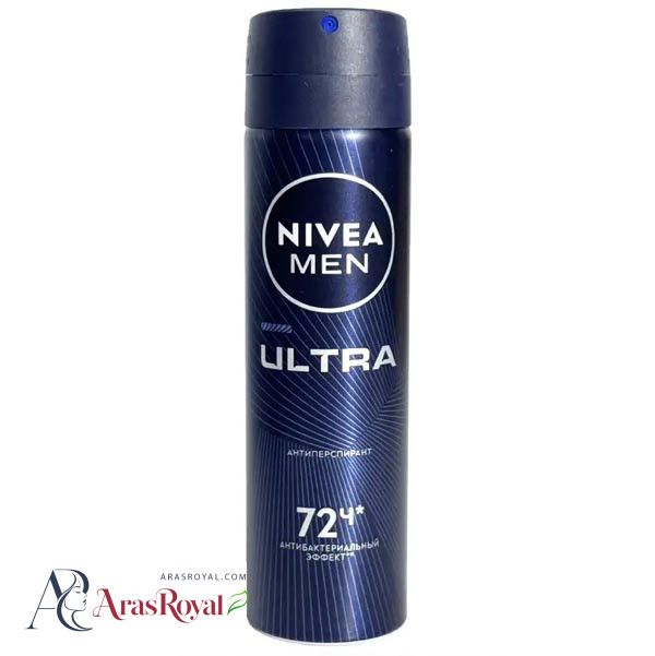اسپری ضد تعریق مردانه نیوا Nivea مدل Ultra حجم 150 میل