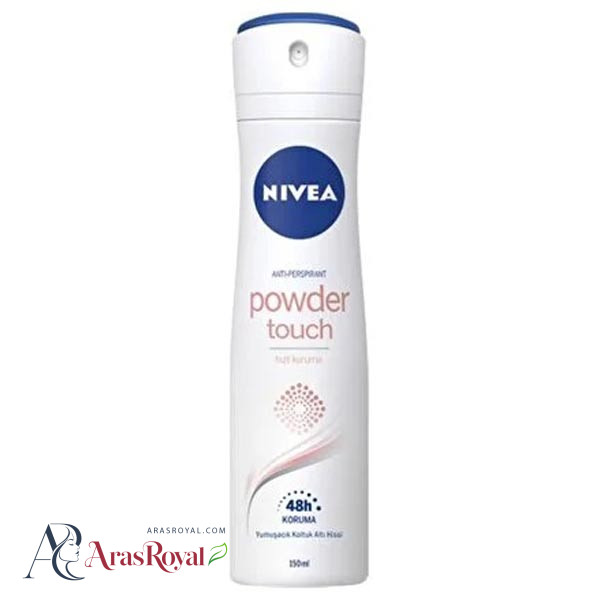 اسپری ضد تعریق زنانه نیوا Nivea مدل Powder Touch حجم 150 میل