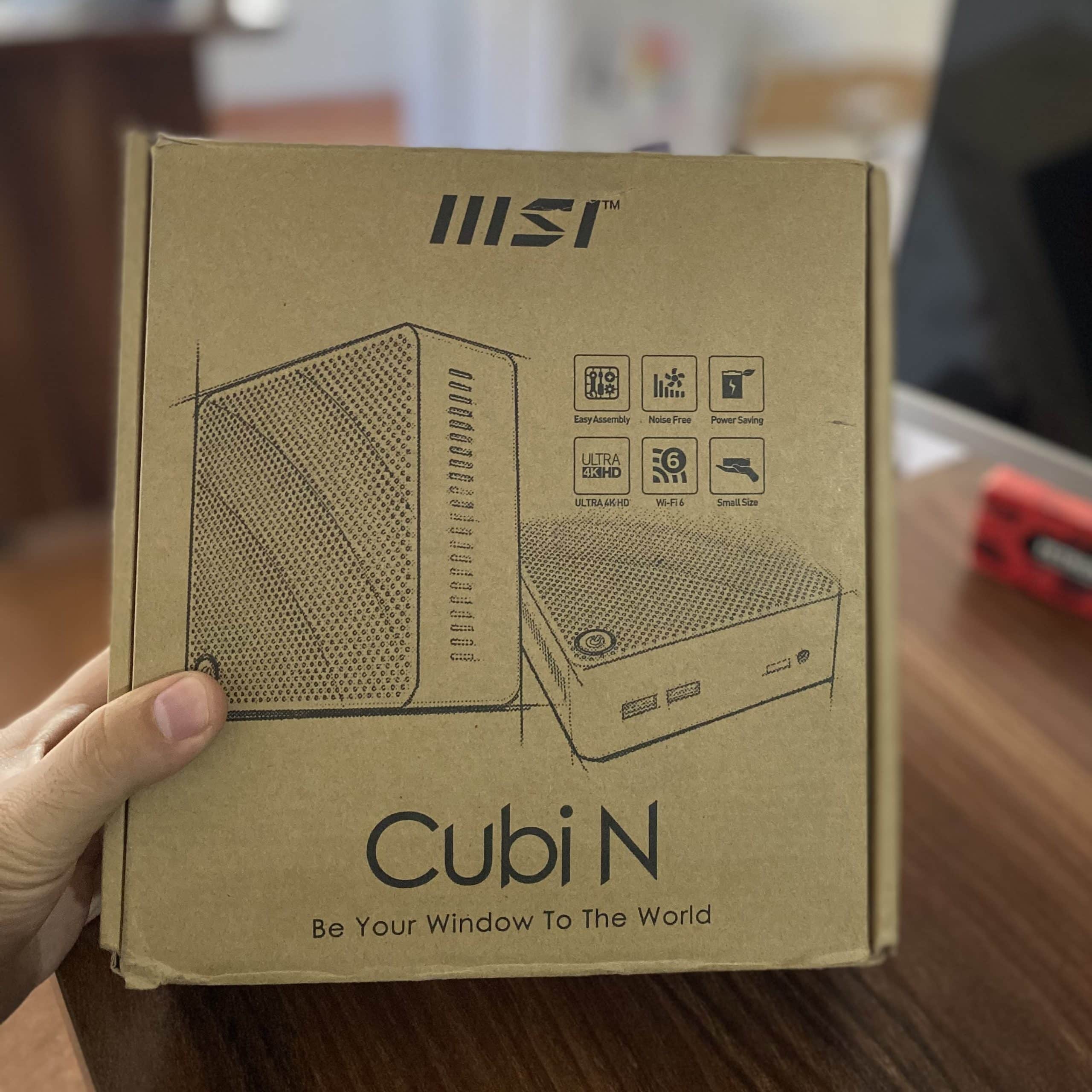 مینی کیس استوک (اوپن باکس) – msi Cubi N3050 | 8GB | 128 GB SSD