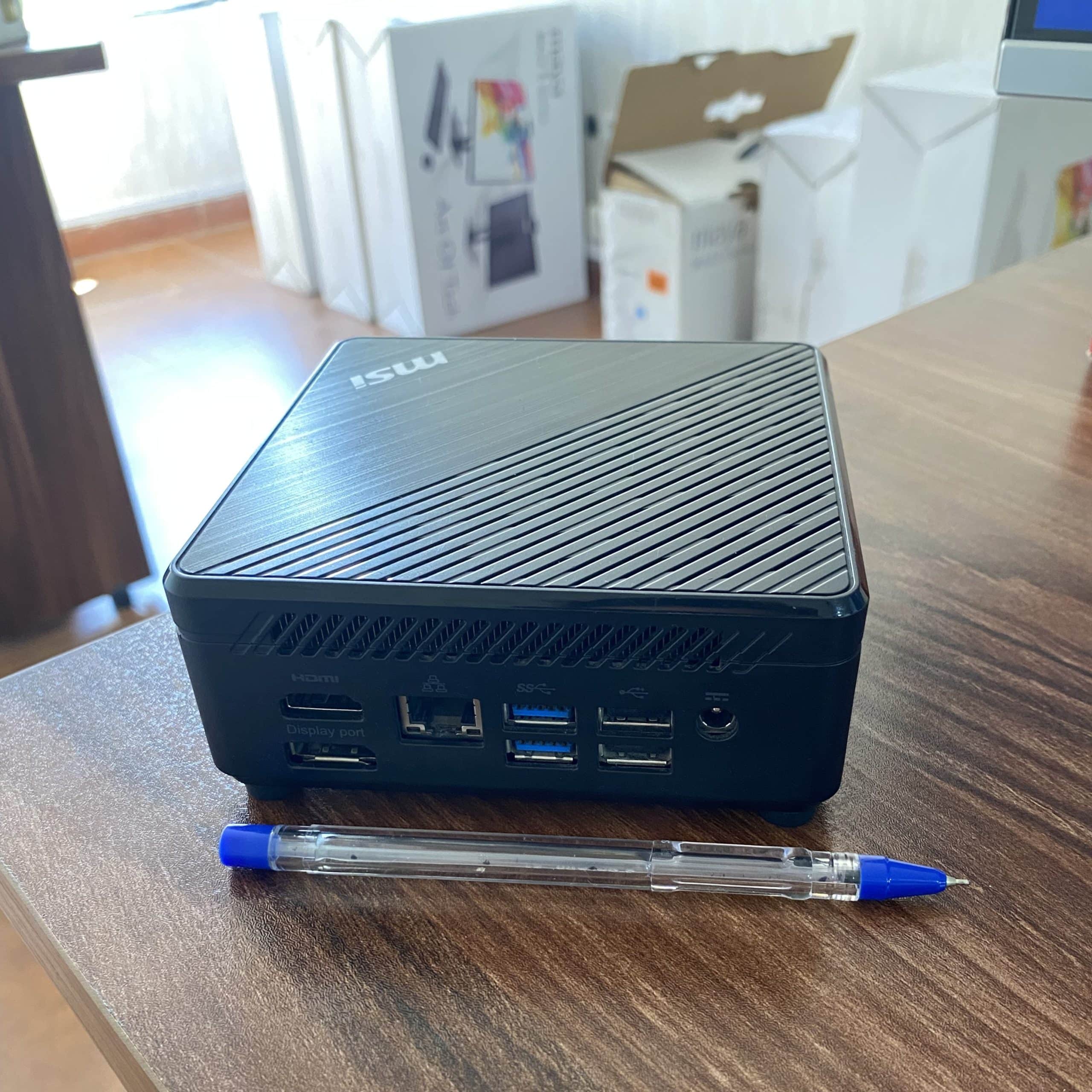 مینی کیس استوک (آنباکس) – msi Cubi 5 12M i5 1235u 8GB 512 GB SSD