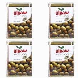 زیتون شور با هسته معمولی سمیران حلب 2700 گرمی بسته 4 عددی — تصویر ۳