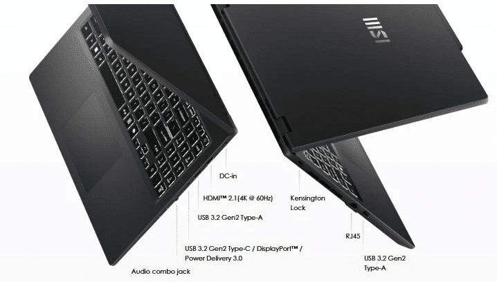 لپتاپ MSI VenturePro 15 A2RWEG Core 7 240H 16GB DDR5 512GB SSD M.2 RTX 5050 8GB 144Hz — تصویر ۷