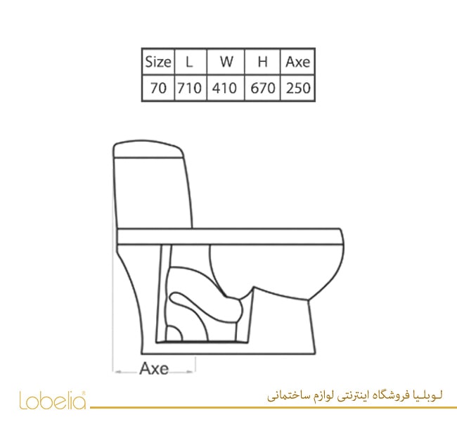 توالت فرنگی پارمیس — تصویر ۳