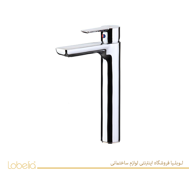 شیر روشویی پایه بلند مدل ریتا کروم kwc کی دبلیوسی — تصویر ۲