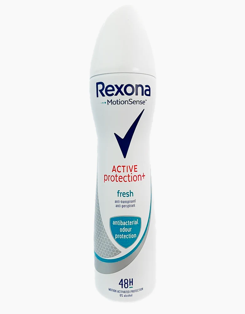 اسپری ضد تعریق زنانه 48 ساعته رکسونا مدل ACTIVE PROTECTION+ fresh | حجم 200 میل — تصویر ۲