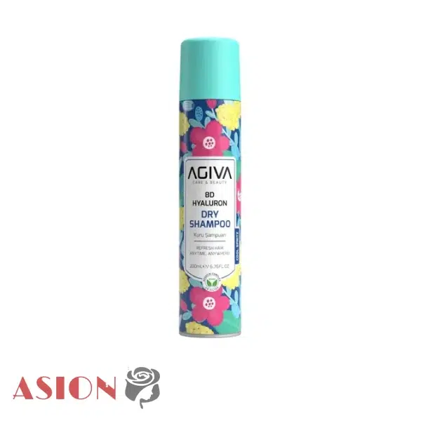 شامپو خشک آبرسان آگیوا Agiva 8D Hyoluron Pro مناسب موهای خیلی خشک
