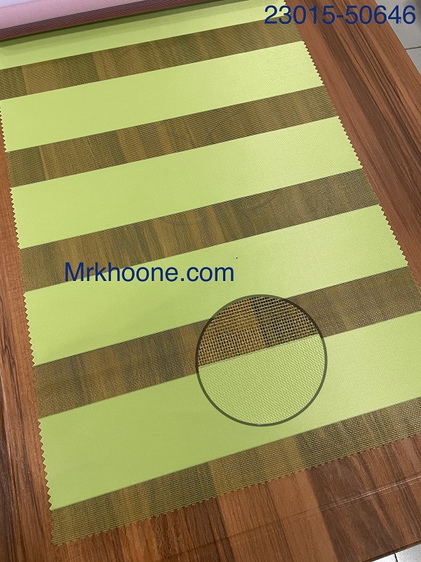 پرده زبرا سبز ساده ترک لوازم کره ای — تصویر ۲