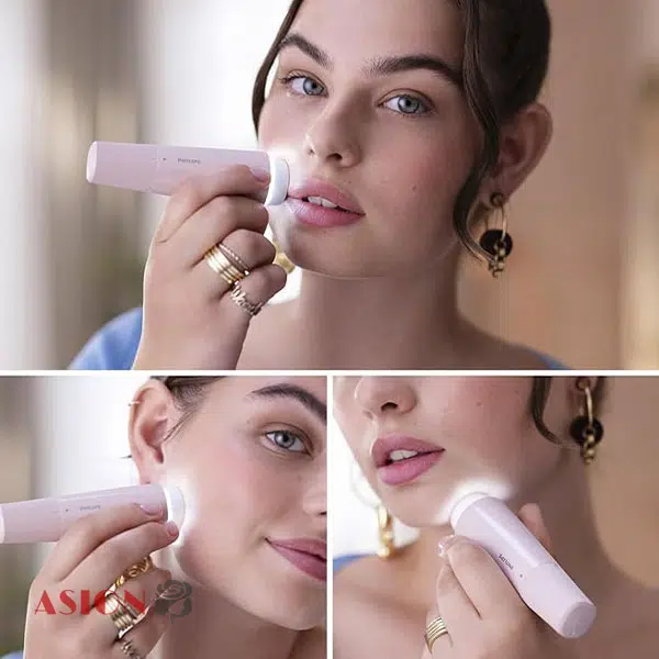 شیور صورت بانوان فیلیپس Philips Facial Hair Remover 5000 — تصویر ۳