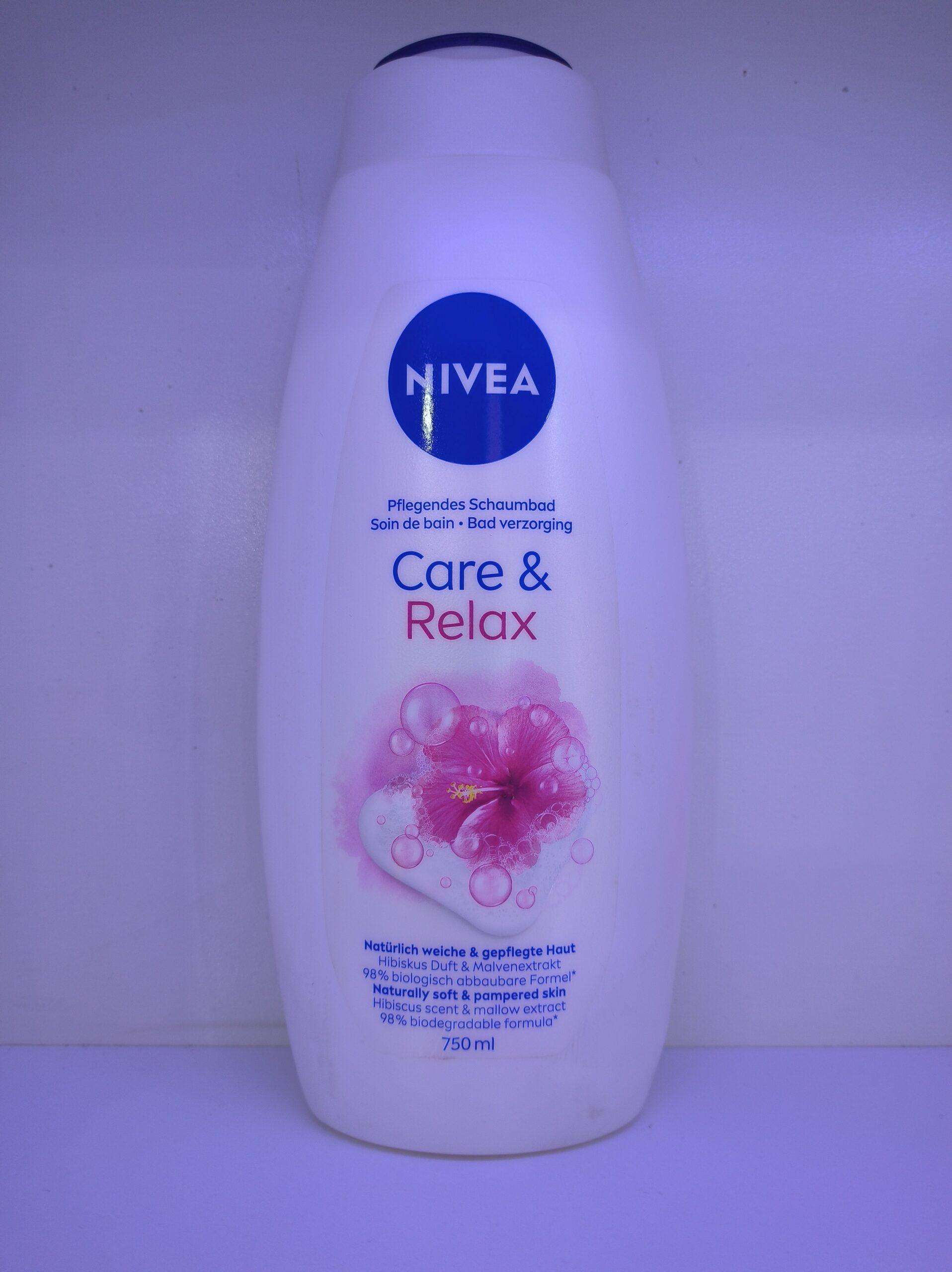 شامپو بدن نیوآ Nivea مدل Care & Relax حجم 750 میلی