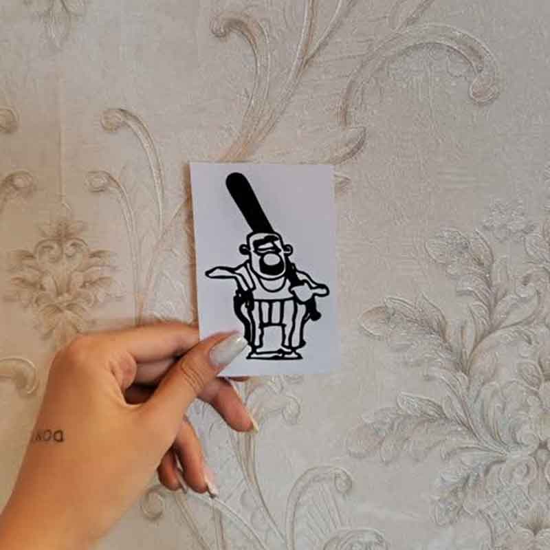 برچسب طرح بابا کولری کد 2640 — تصویر ۶