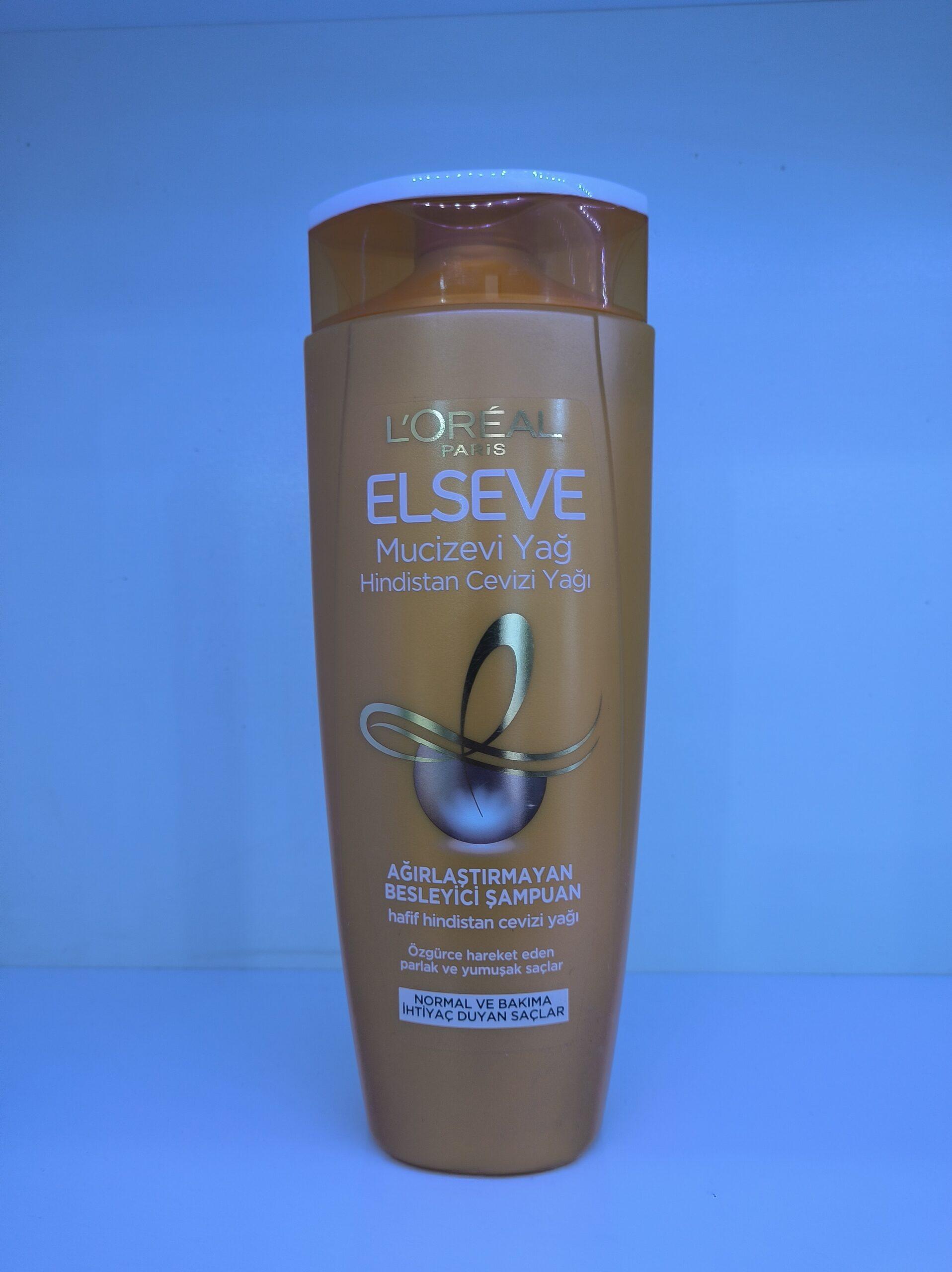 شامپو سر روغن نارگیل لورال L’oréal Elseve مناسب موهای معمولی حجم 300 میلی — تصویر ۲