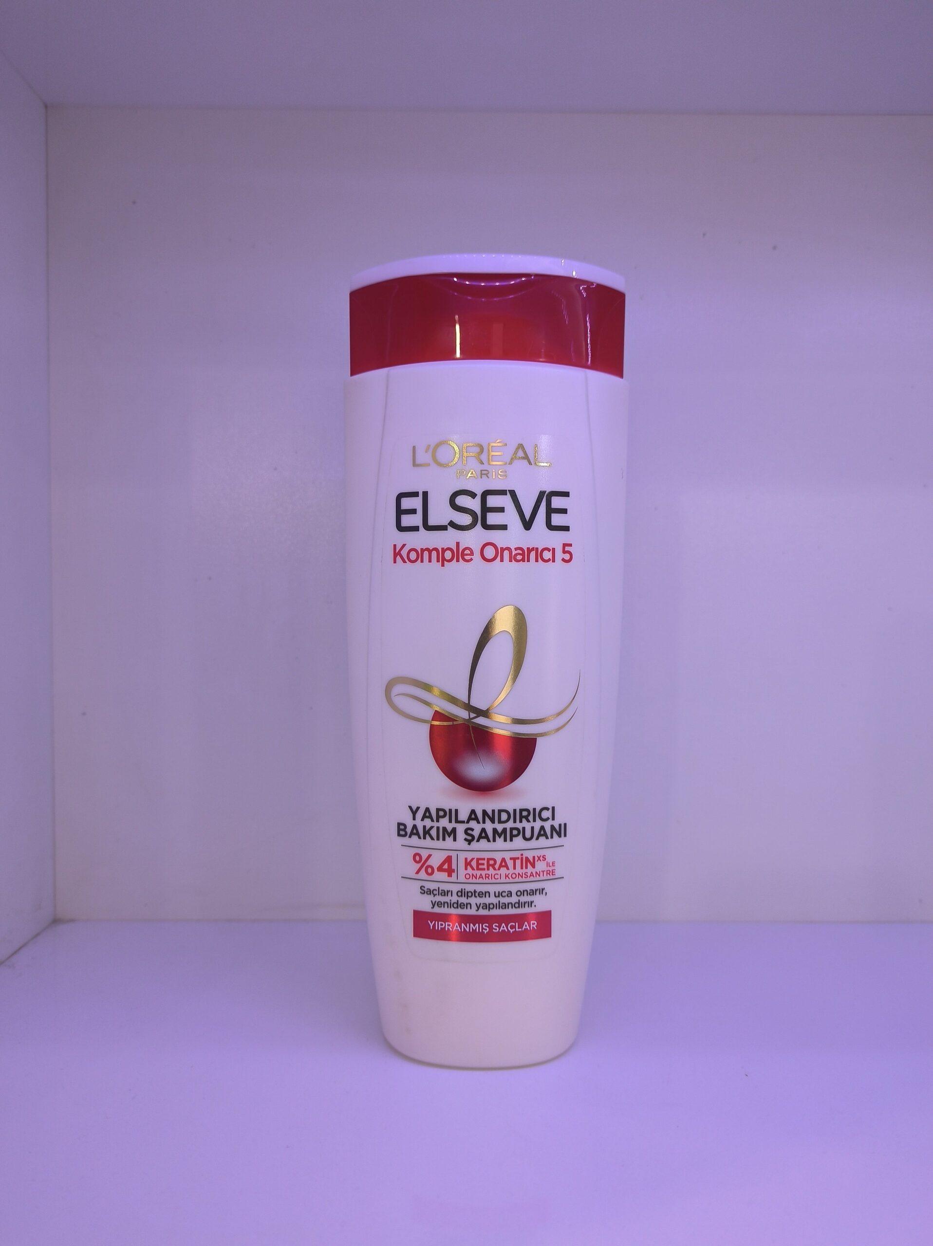 شامپو لورال L’Oreal سفید ترمیم کننده قدرتمند مدل Komple Onarıcı 5 حجم 450 میلی