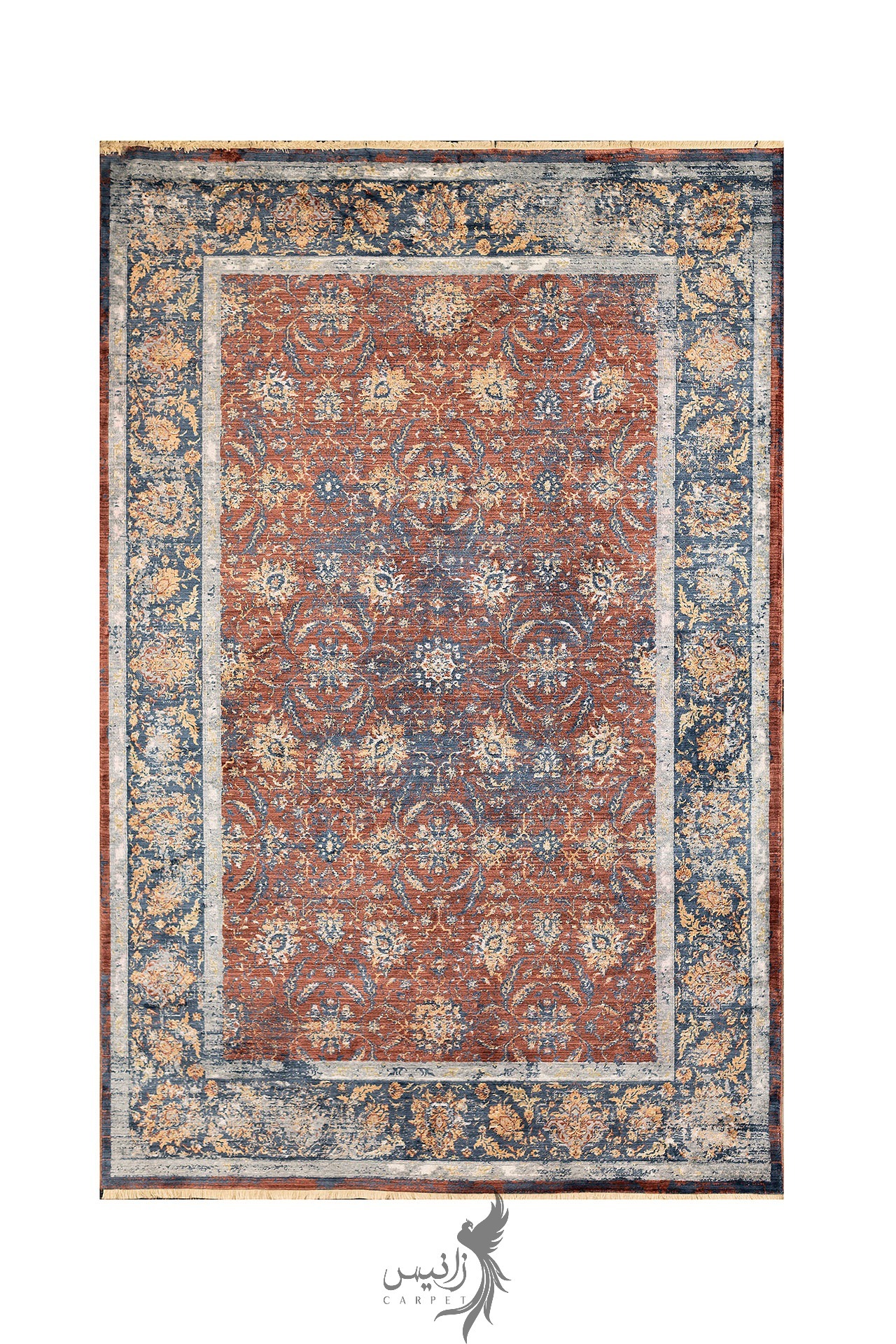 فرش سلطان آباد سماقی کد 55