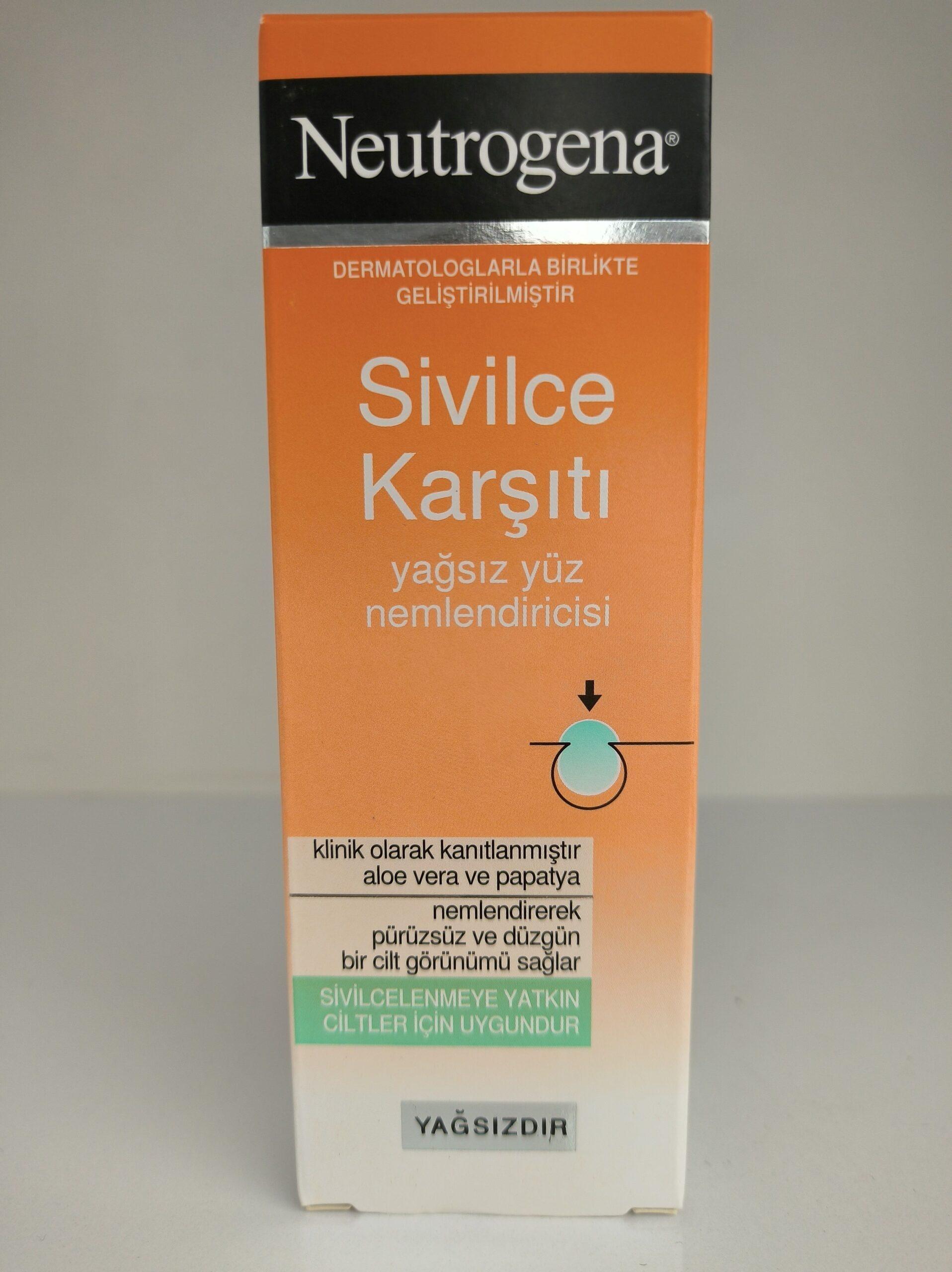 آبرسان نوتروژینا Neutrogena پوست چرب مدل Visibly Clear برای پوست مستعد جوش و آکنه حجم 50 میل — تصویر ۲