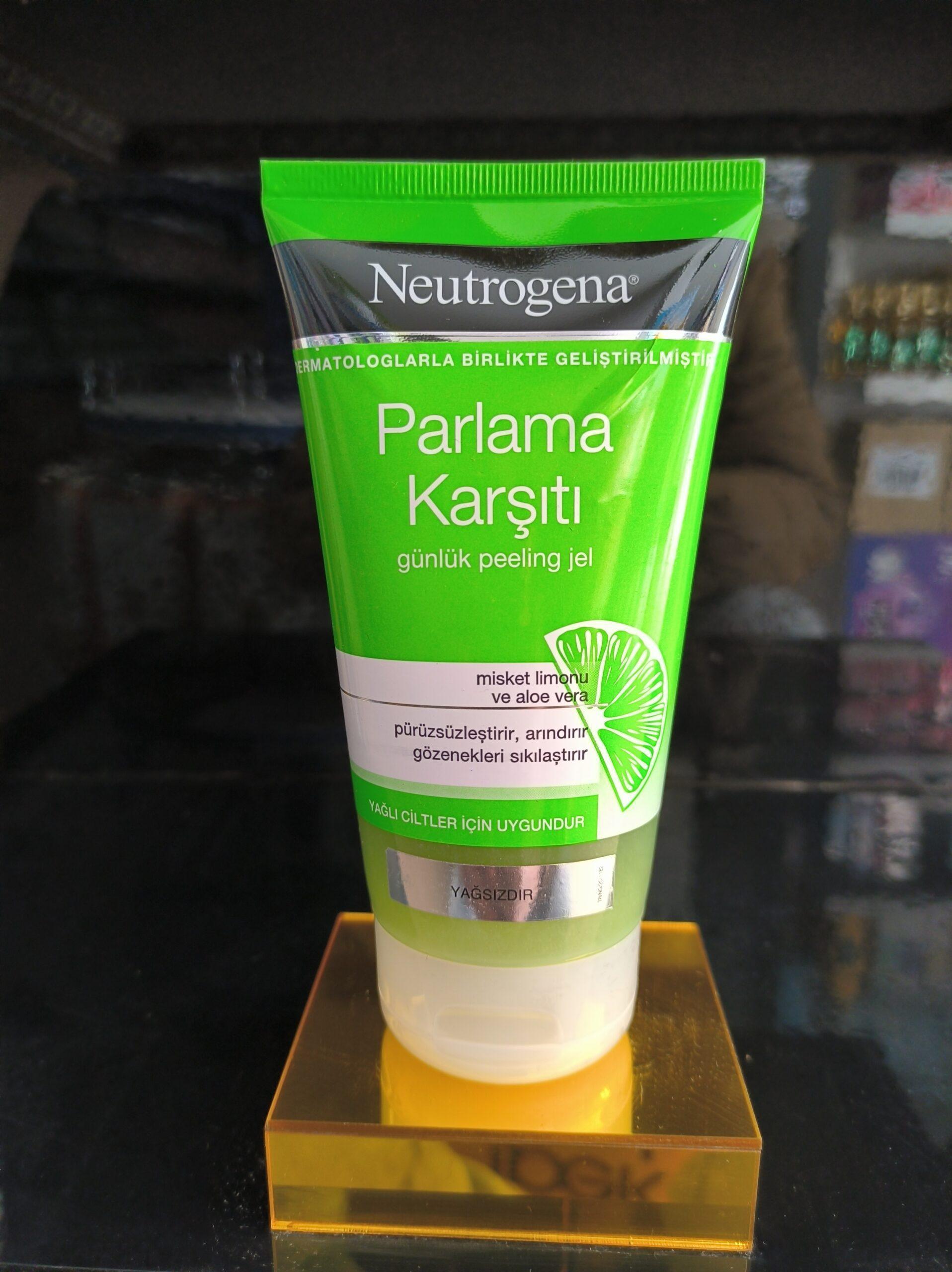 ژل لایه بردار مات کننده لیمو و آلوئه ورا نیتروژینا Neutrogena مدل Parlama Karşıtı حجم 150میلی — تصویر ۲