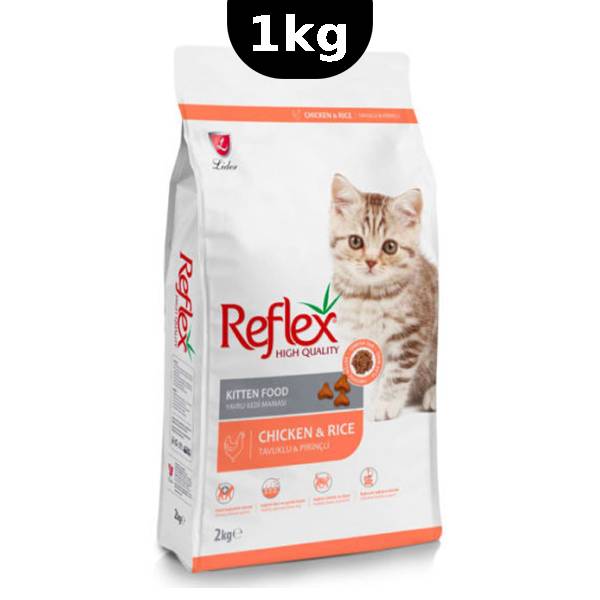 غذای بچه گربه (کیتن) رفلکس طعم مرغ _ 1kg _ reflex kitten