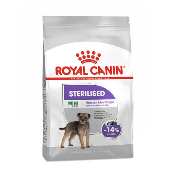 غذای سگ مینی استرلایز رویال کنین – RoyalCanin Mini Sterilized