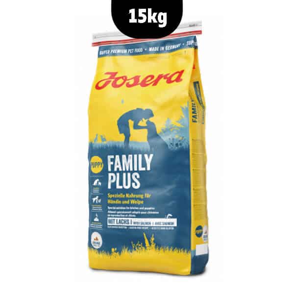 غذای سگ باردار و توله سگ FAMILYPLUS جوسرا