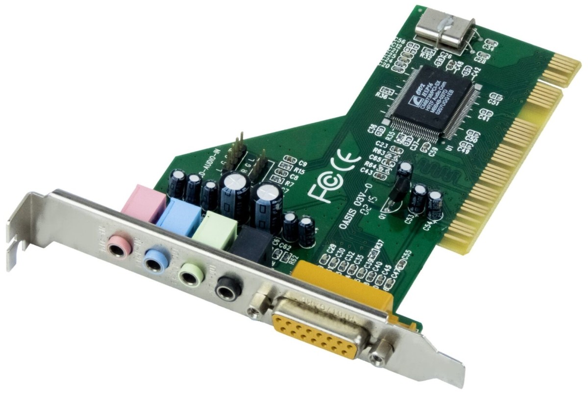 کارت صدا 4 کانال C-MEDIA 3D AUDIO PCI CARD