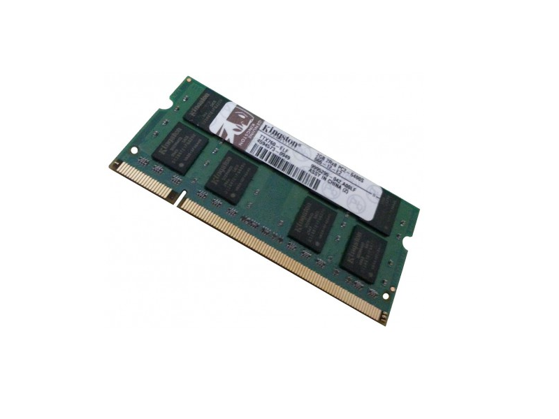 رم لپ تاپ DDR2 تک کاناله 800 مگاهرتز کینگستون مدل KVR800D2S6 ظرفیت 2 گیگابایت چیپ اصلی — تصویر ۲