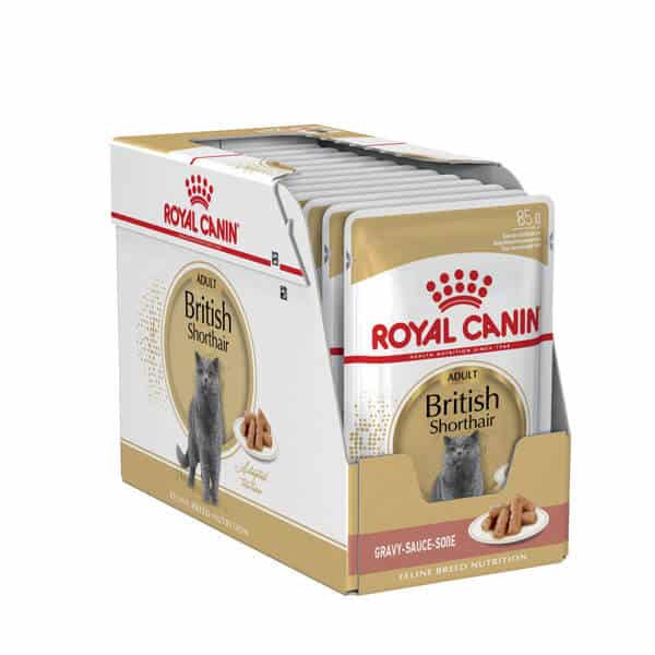 پوچ گربه بریتیش شورت هیر رویال کنین – Royal Canin British Shorthair Gravy