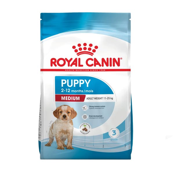 غذای سگ مدیوم پاپی رویال کنین – Royal Canin Medium Puppy