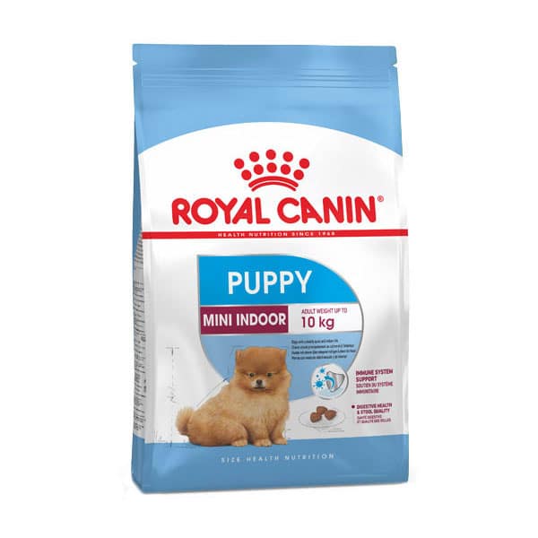 غذای سگ مینی ایندور پاپی رویال کنین _ RoyalCanin Mini Indoor Puppy