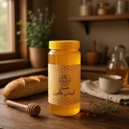 عسل آویشن گون طبیعی ( کاملا بومی ) ، محصول فخرآوران — تصویر ۳