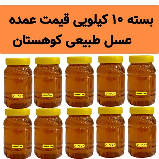 عسل طبیعی کوهستان (10 کیلو در ظرف یک کیلویی)