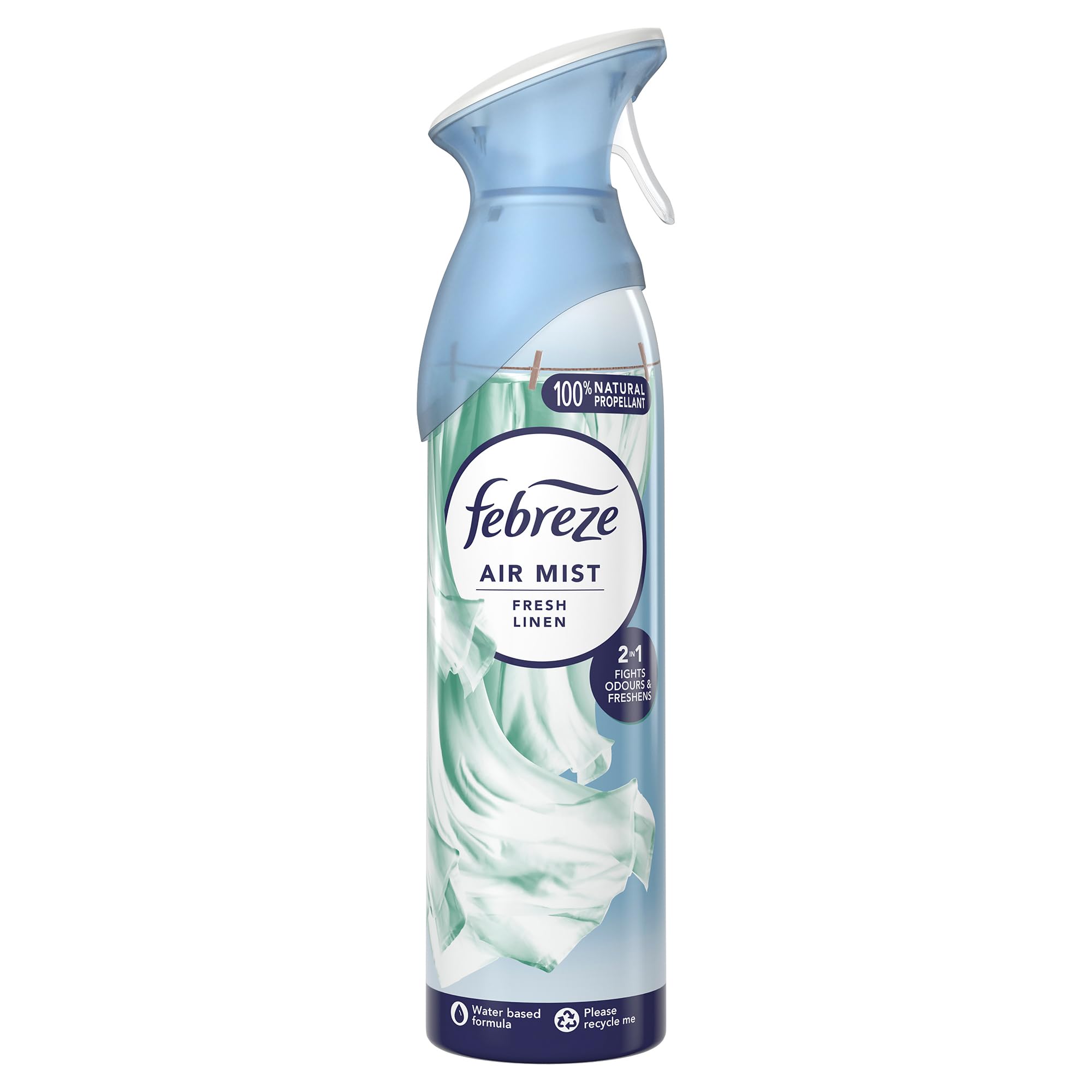 اسپری خوشبو کننده هوا رایحه فرش(تمیزی) لینن 185 میل فبریز – febreze