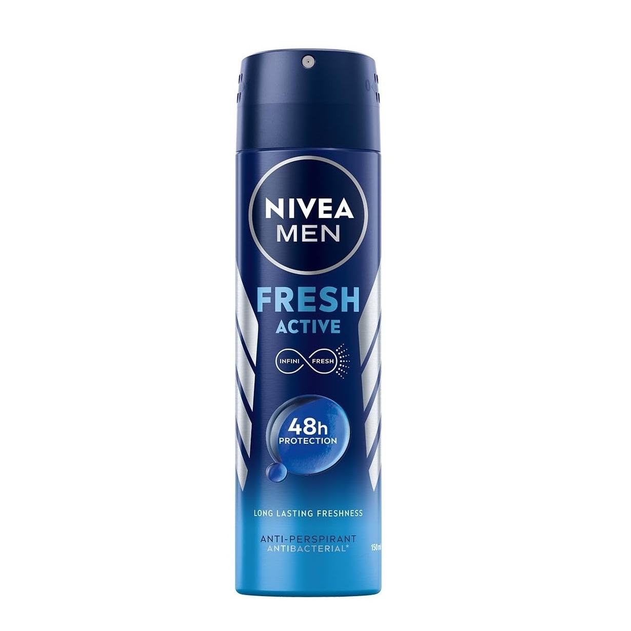 اسپری ضدتعریق مردانه نیوآ NIVEA مدل Fresh Active | حجم ۱۵۰ میلی‌لیتر