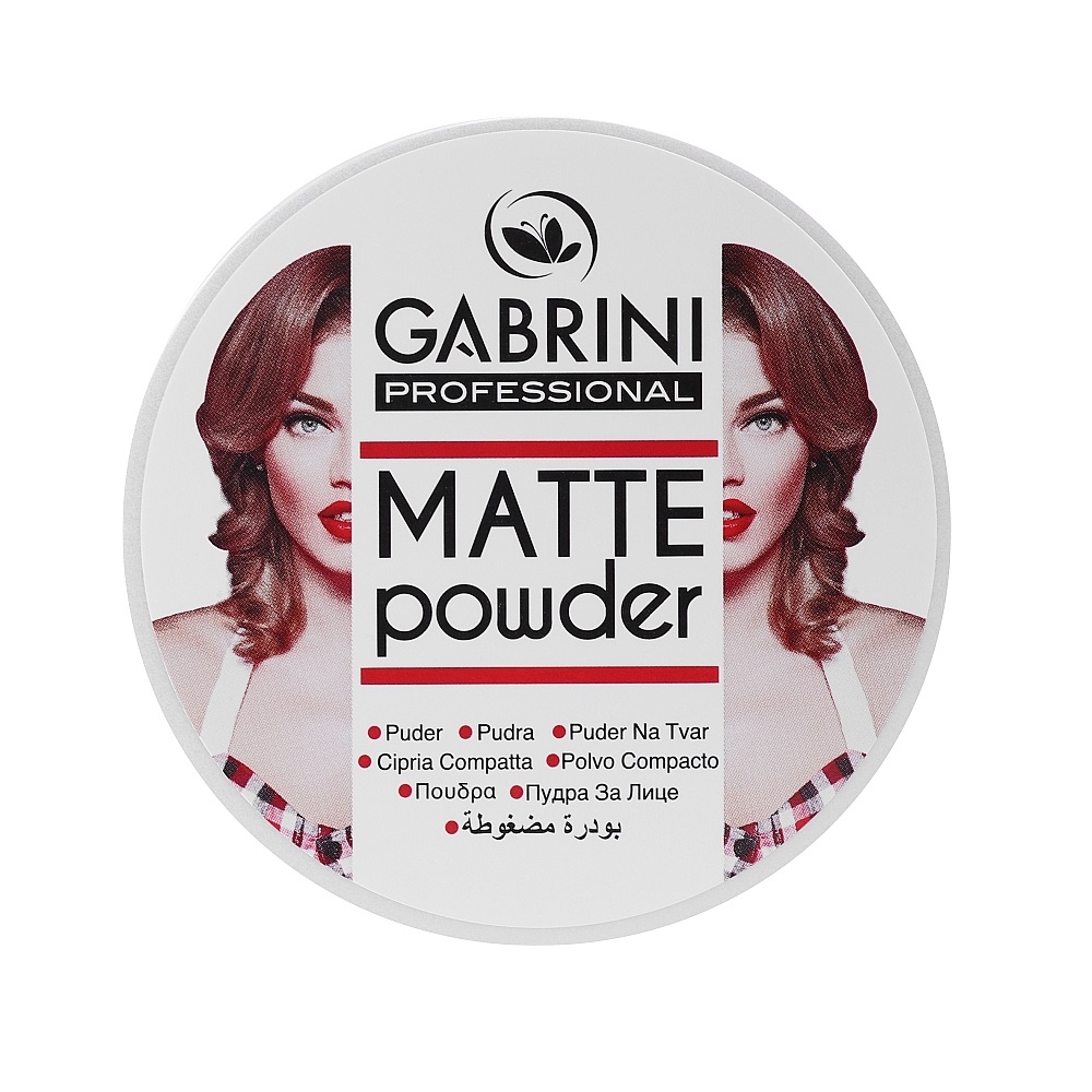 پنکک مات گابرینی مدل Matte Powder شماره01