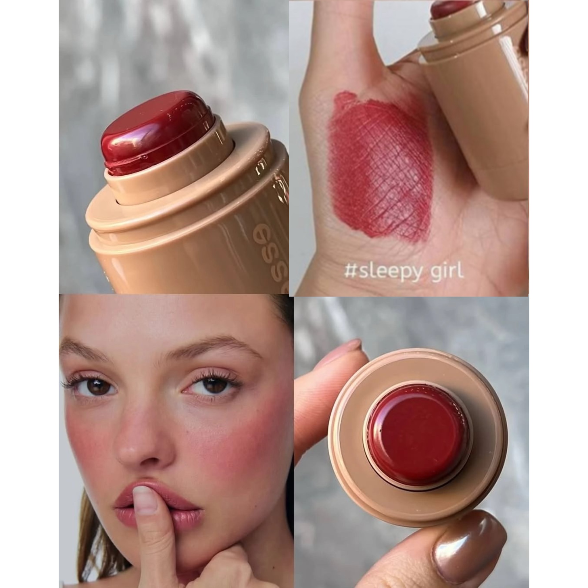 رژگونه طرح رود اسنس Essence رنگ Sleepy Girl — تصویر ۲
