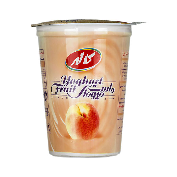 ماست میوه ای هلو کاله 450 گرم