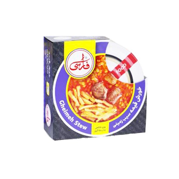 فارسی کنسرو خورش قیمه سیب زمینی 250 گرم