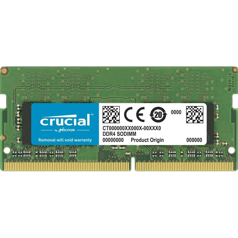 رم لپ‌تاپ DDR4 تک کاناله 3200 مگاهرتز کروشیال ظرفیت 8 گیگابایت — تصویر ۲