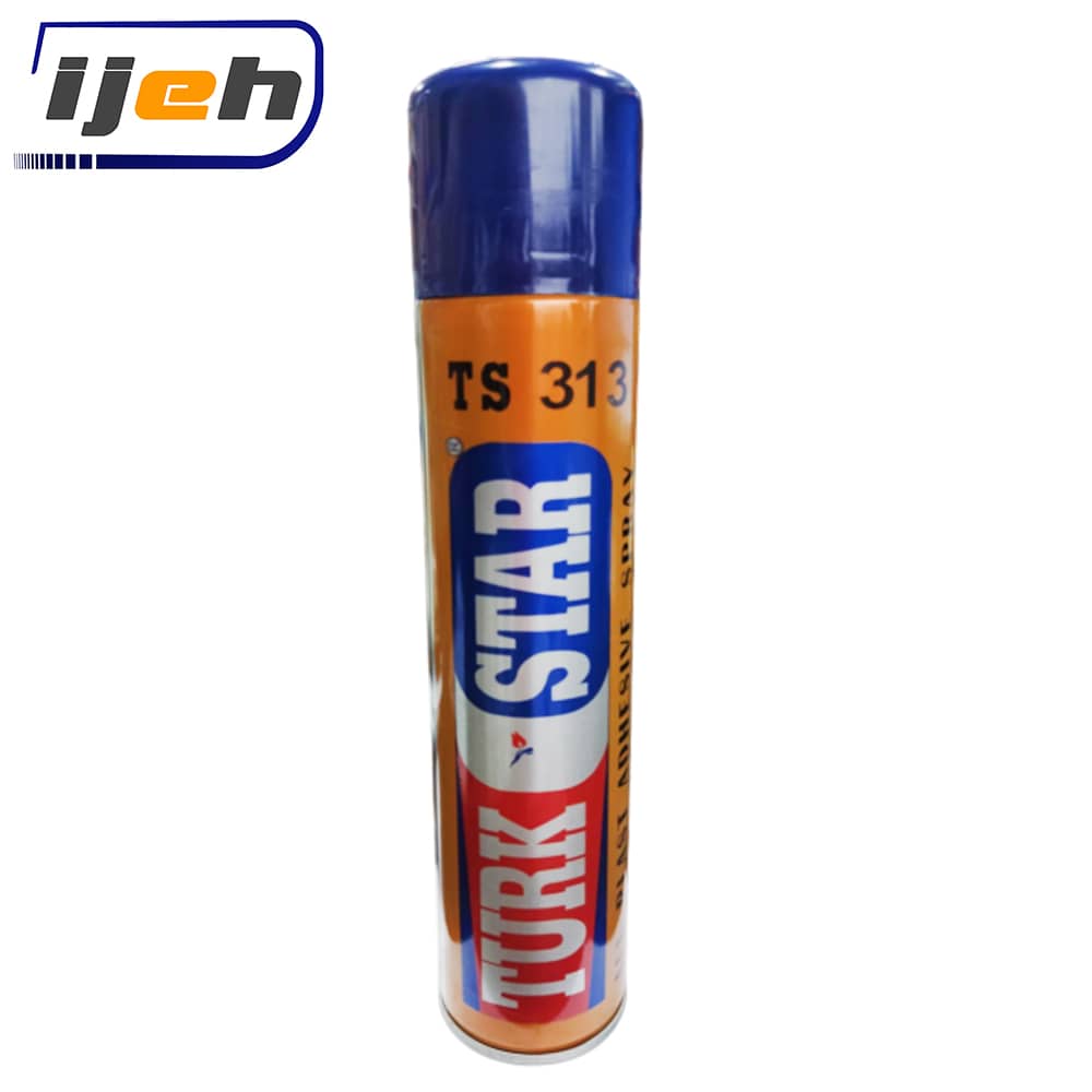 اسپری چسب ترک استار turk star all plast adhesive spray TS 313 – 300ml — تصویر ۲