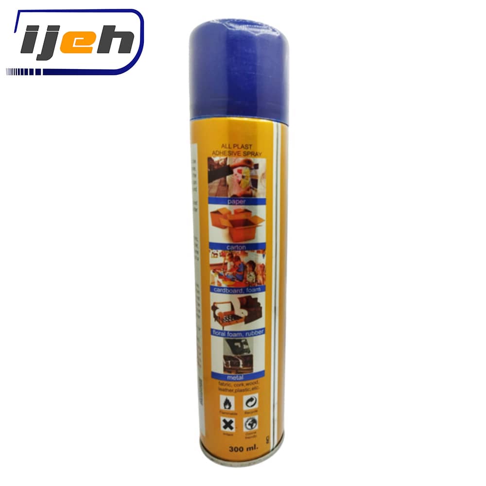 اسپری چسب ترک استار turk star all plast adhesive spray TS 313 – 300ml — تصویر ۳