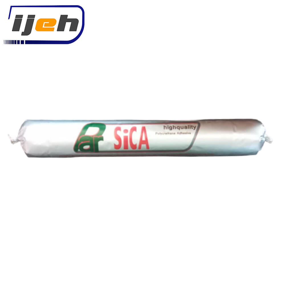 چسب پلی اورتان سوسیسی مشکی پارسیکا Parsica black sausage polyurethane adhesive 600ml — تصویر ۲