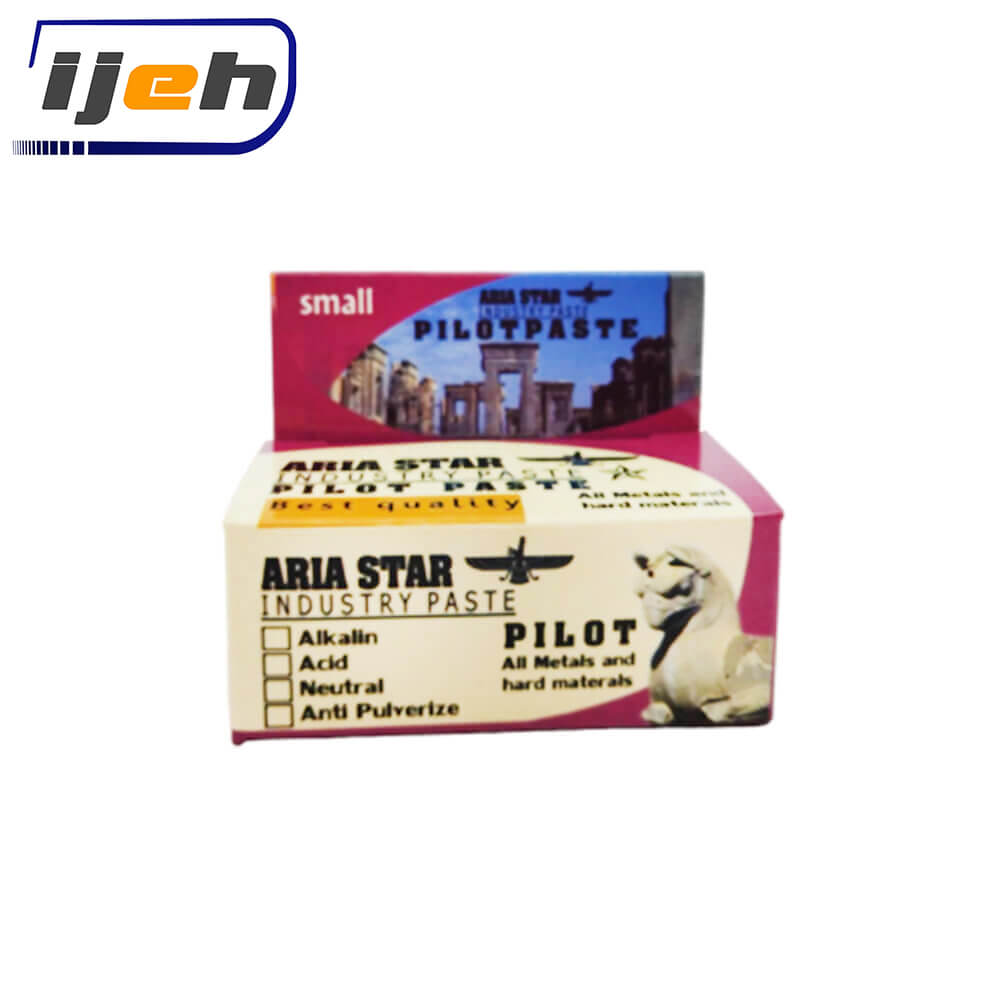 چسب اپوکسی صنعتی خنثی و ضد سایش ترمیم فلزات مدل خلبان industry paste pilot 25gr — تصویر ۲