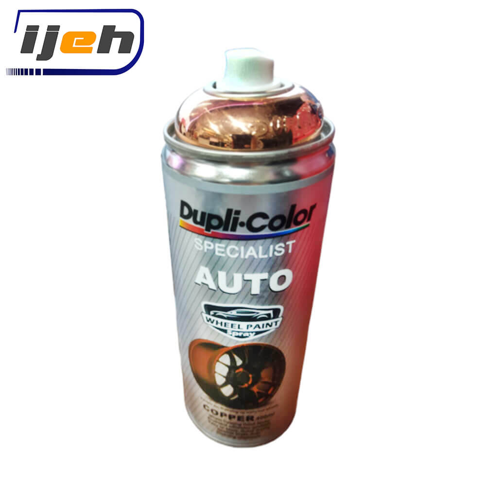 اسپری رنگ رینگ مسی دوپلی کالر dupli color wheel paint copper spray 400ml — تصویر ۶