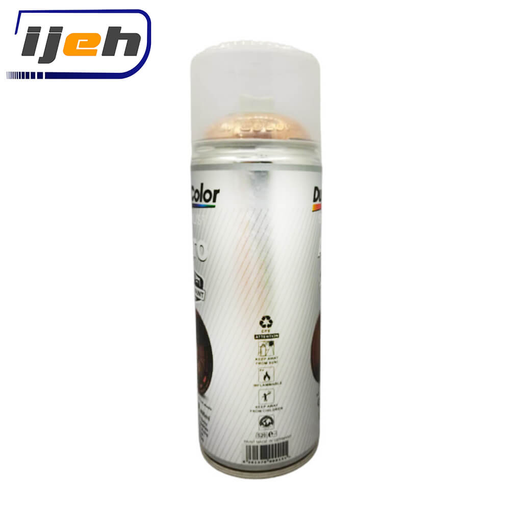اسپری رنگ رینگ مسی دوپلی کالر dupli color wheel paint copper spray 400ml — تصویر ۳