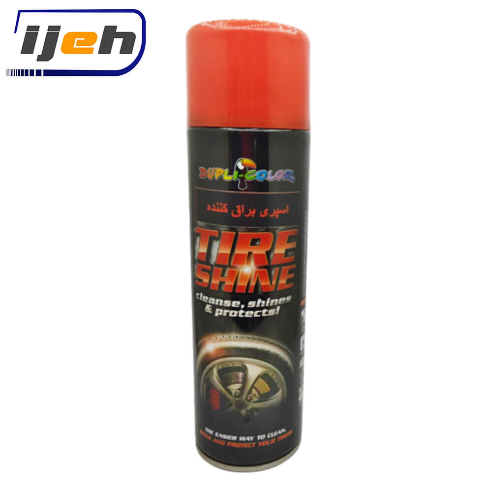 اسپری براق کننده و تمیز کننده لاستیک خودرو دوپلی کالر Tire Shine 500ml