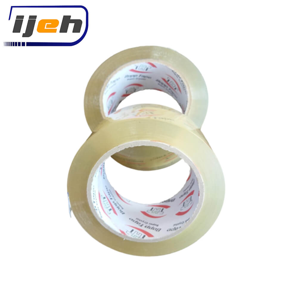 نوار چسب شیشه ای تی اچ تی قرمز – 5 سانت 90 یارد – THT — تصویر ۳