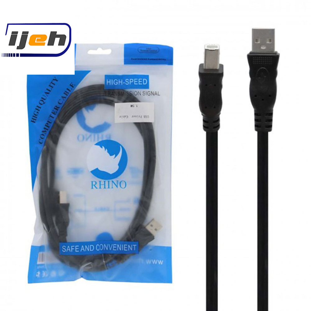 کابل پرینتر راینو َطول 1/5 متر – RHINO USB printer cable 1/5 m — تصویر ۲