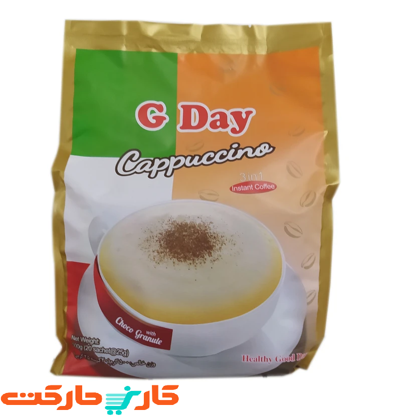 کاپوچینو جی دی 20 تایی G Day cappuccino