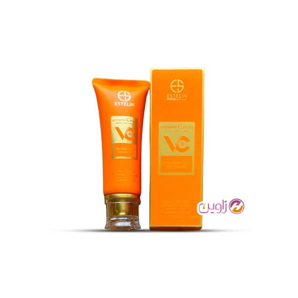 پاک کننده صورت ویتامین سی استلین 80گرم — تصویر ۲